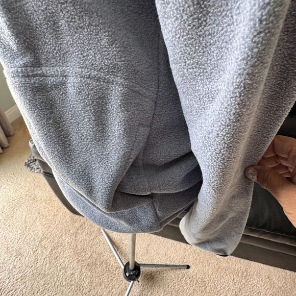 Goodfellow & Co Men’s Half-Zip Fleece Pullover Sweatshirt Blue Size M - Picture 4 of 6